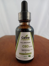 Load image into Gallery viewer, Full Spectrum CBD Tincture 1,800mg