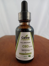 Load image into Gallery viewer, Full Spectrum CBD Tincture 1,800mg
